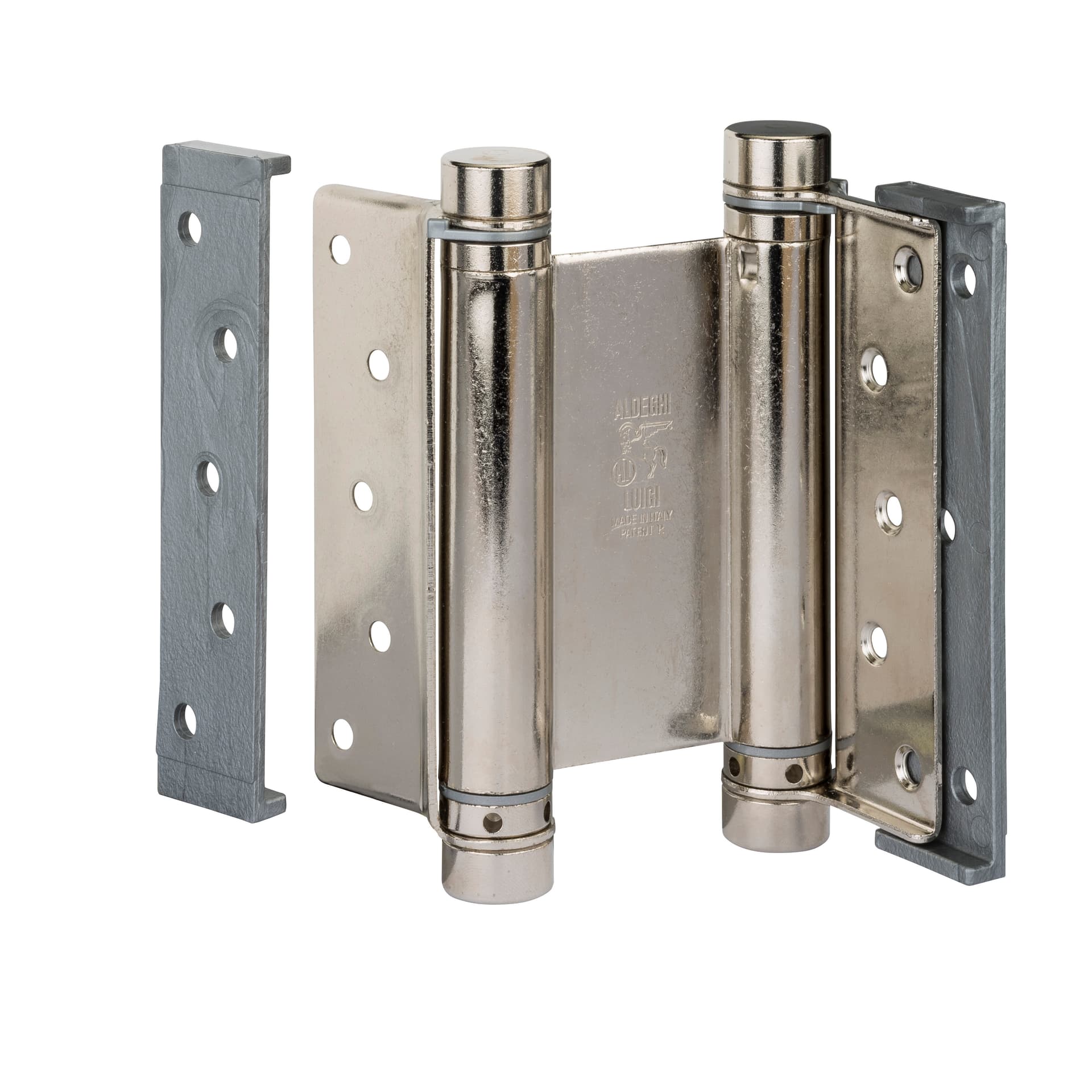 Cerniera Bommer Nichelata H 125 mm Aldeghi Luigi Spa 1,0 Coppie - 2