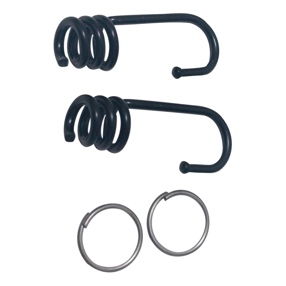 Ganci per Molla Elastica Uniko in Ferro 2 Pezzi 3,2 mm - 2