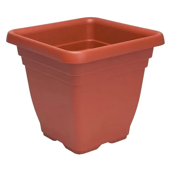 Quadro Laurus 25 x 25 x 23CM 7L Terracotta Vaso 6 Pezzi - 2