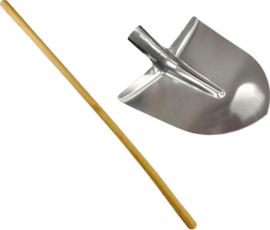 BADILE A PUNTA 'SUPER LEGGERO' con manico - cm 140  - SIDEX - 2
