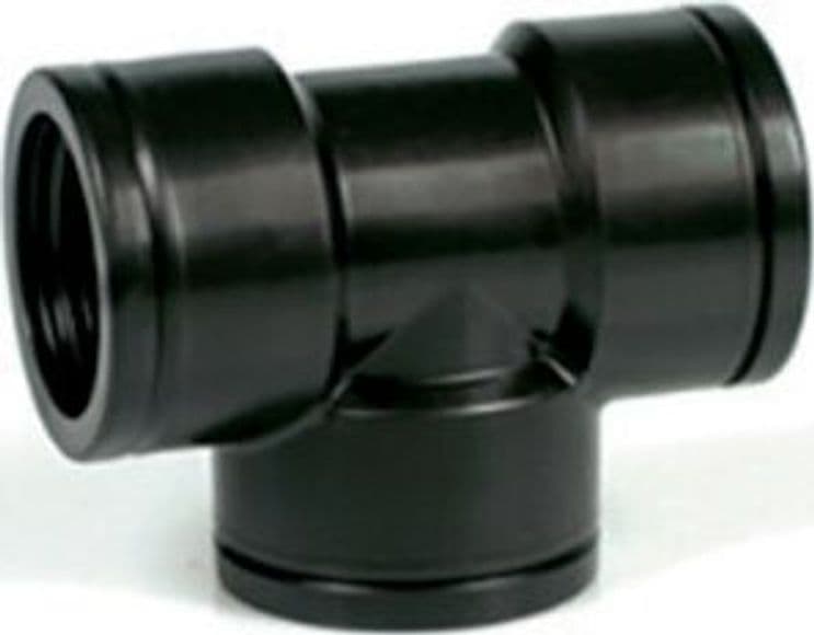 Raccordo Poliprop Tee a 90 Femmina 1/2 25 Pezzi - 2
