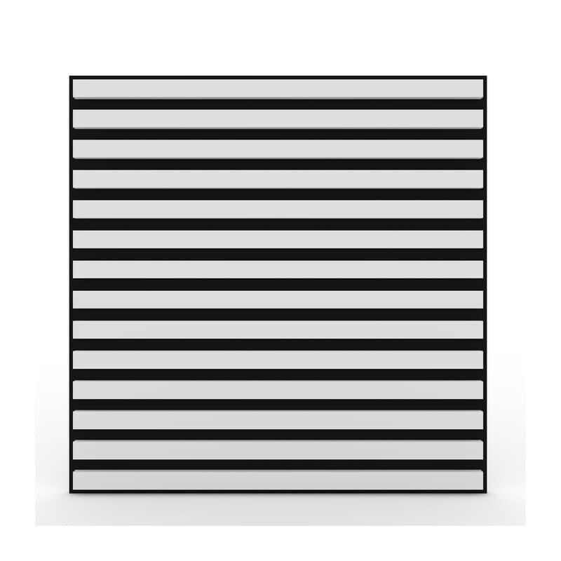 Pannello Fonoassorbente Bianco 60 x 1,8 x 60 cm 4 Pezzi - 2