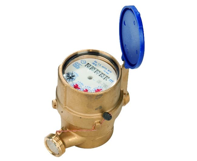 Contatore Acqua Quadrante Asciutto Mod Darf 1/2 G. Gioanola - 2