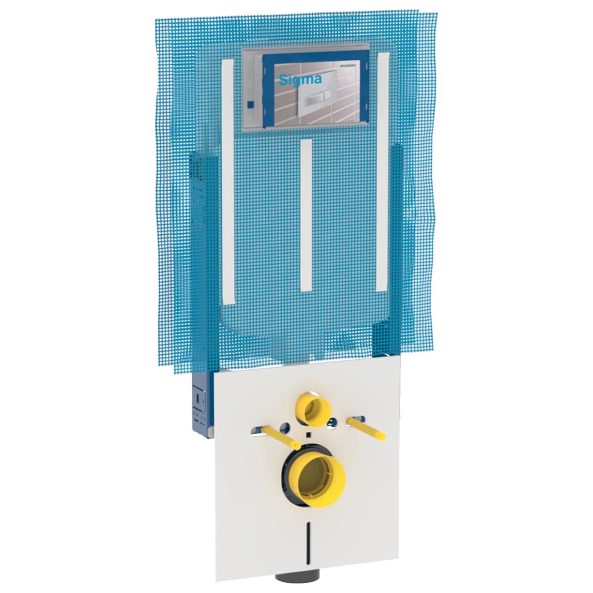 Combifix Italia Sigma 8 per WC Sospeso 3 6 Lt Cm 109 Geberit - 2