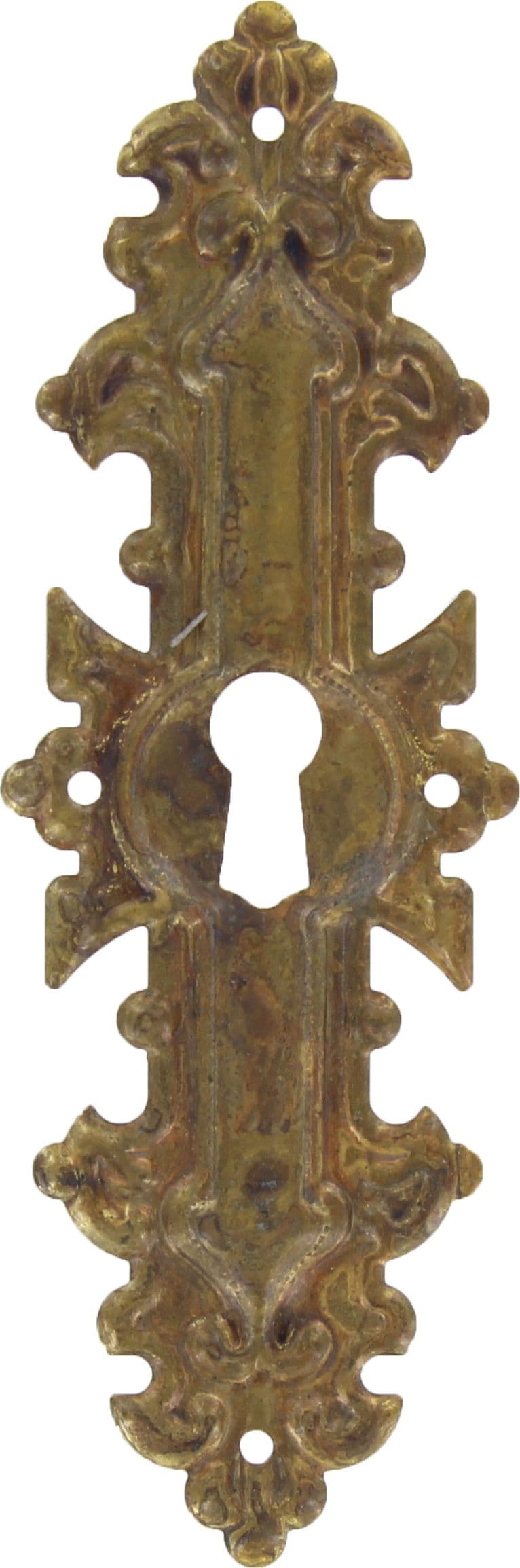 Bl Bocchetta 30692 38 x 115 mm Ottone Anticato 1 Blister - 2