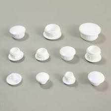 Sc Copriforo Plastica Bianco Ø 5 mm 5 Confezioni da 50 Pezzi - 2
