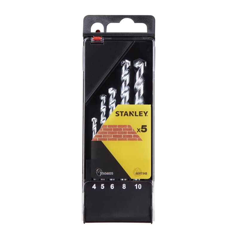 Piranha Stanley STA56035 X56035 Cassetta 5 Punte Zincate - 2