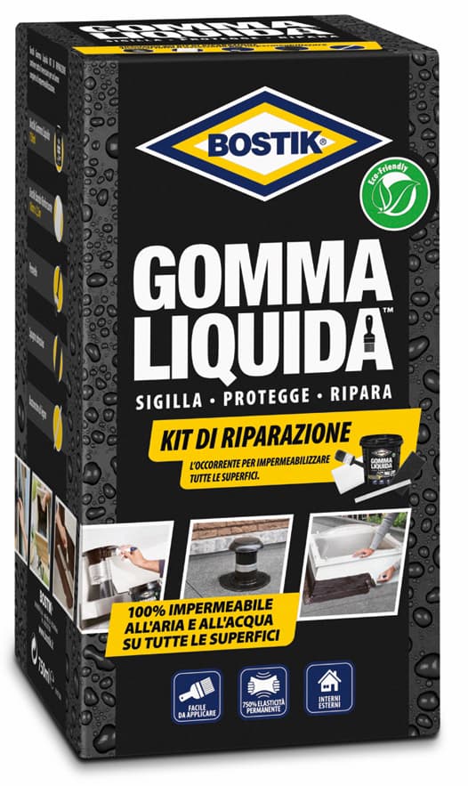 Kit di Riparazione Bostik Gomma Liquida - 2