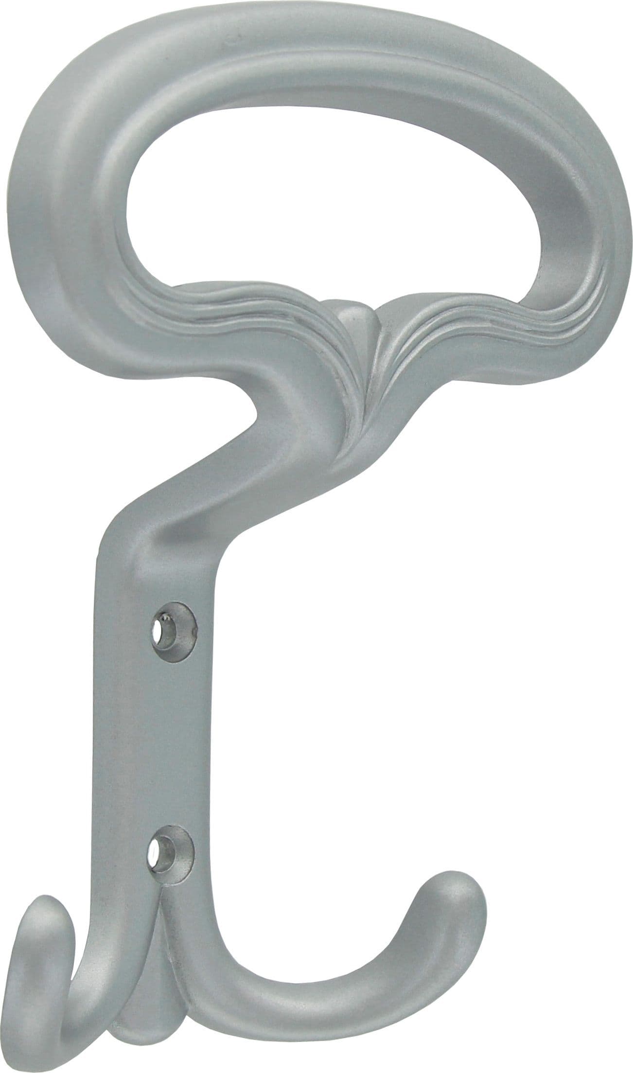 Appendiabiti 2388 96 x 132 mm Cromo Satinato 12 Pezzi - 2