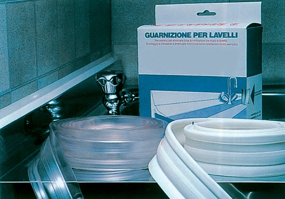 Pl Guarnizione per Lavello 2,5 m Bianco 4 Pezzi - 2