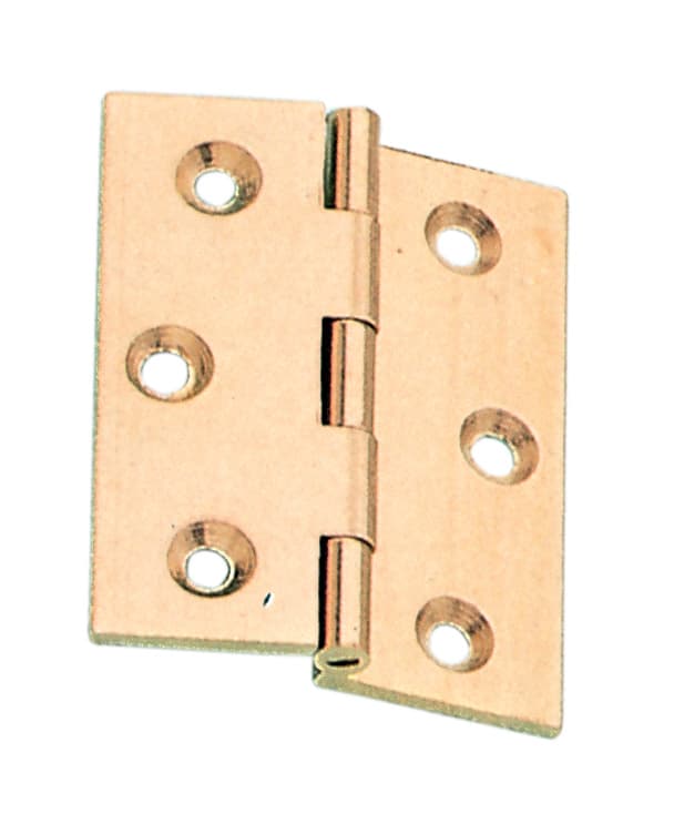 Cerniera Fresata 1/2 Collo Ottone Satin 40 x 35 mm** Mariva 24 Pezzi - 2