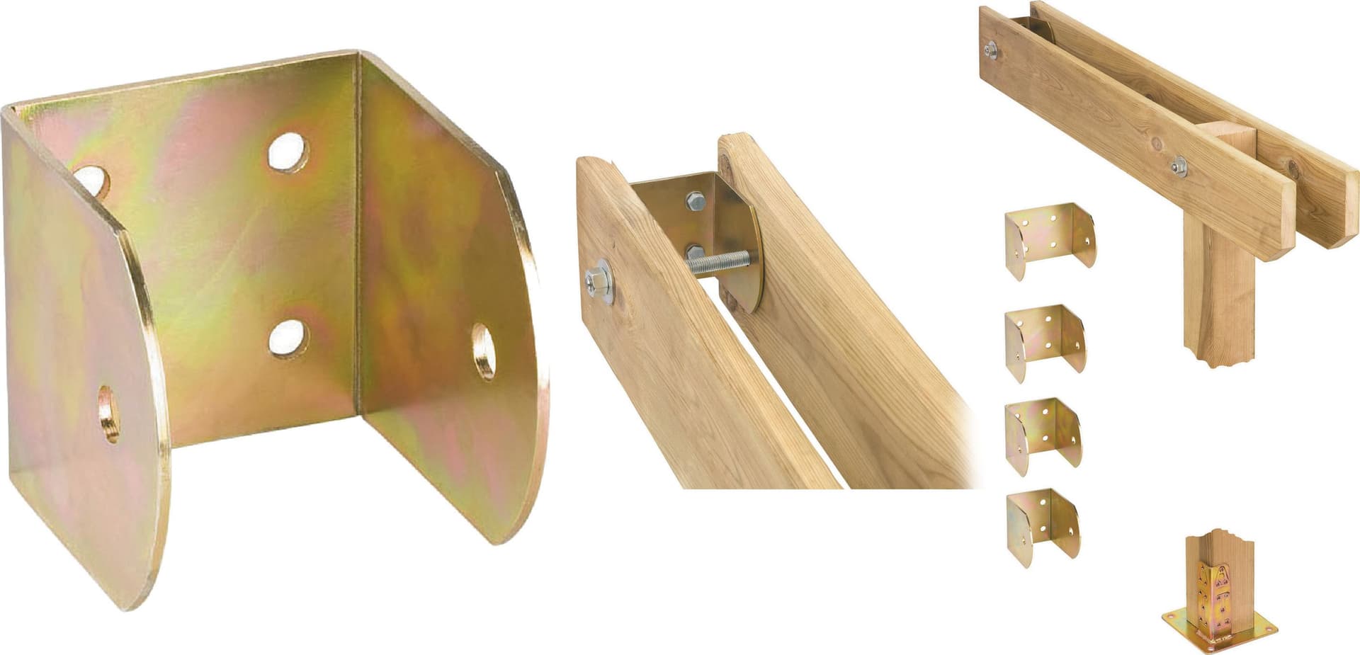 Piastra 758 Staffa Interno Travi Acc Trop 90 mm Aldeghi Luigi Spa 10 Pezzi - 2