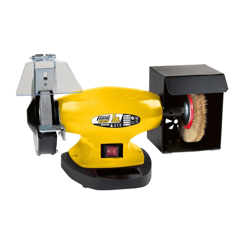 Smerigliatrice Banco Femi BG36N 330W Combinata - 2