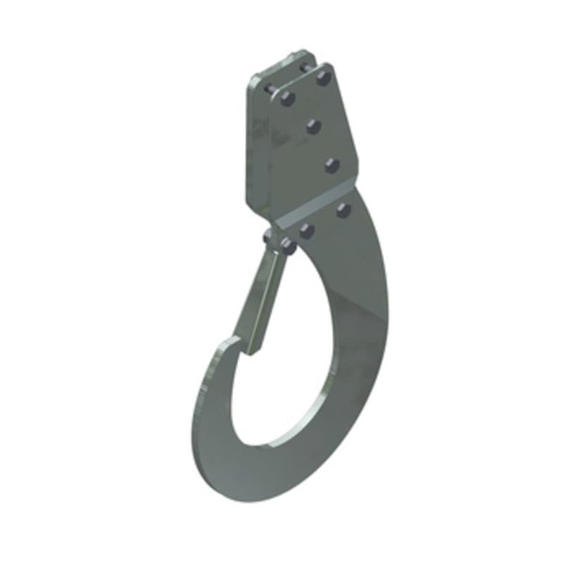 Gancio di Sollevamento Acc Zin 24 x 44 cm Por 50 kg C.s.c - 2