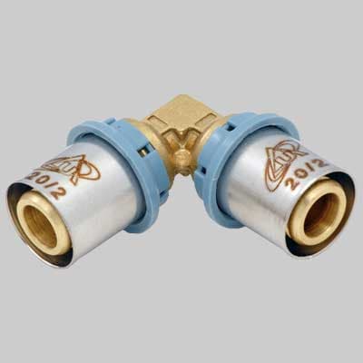 Raccordo Gomito Doppio Delt All 63 x 63 Unidelta - 2