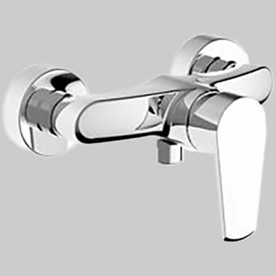 Rubinetto Miscelatore Doccia Esterno Bing Cromo Teorema - 2