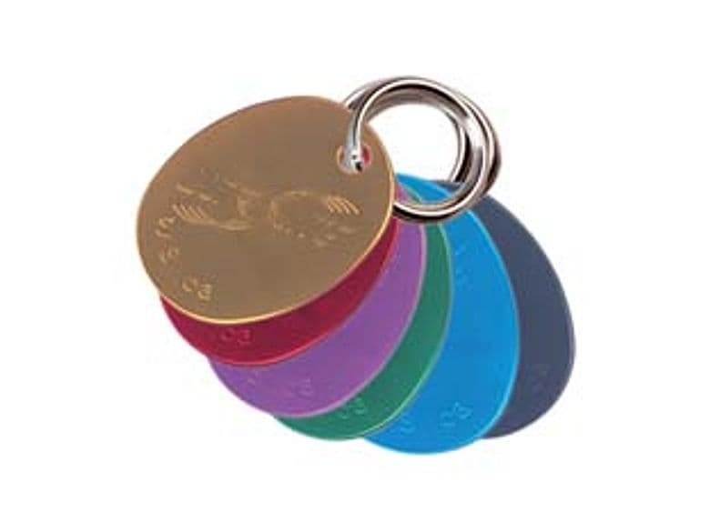 Medaglia Ultralite Ovale 6 Colori con Anello con Anello Ø 25 mm 30 Pezzi - 2