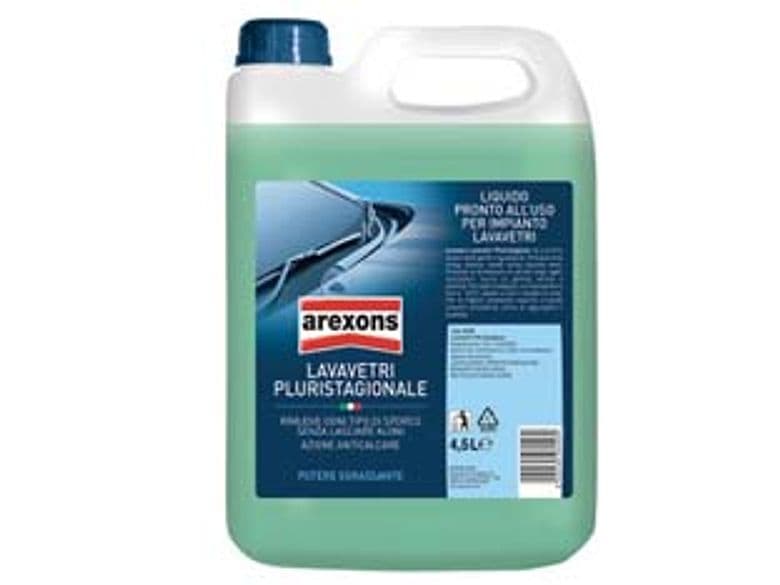 Lavavetro Pluristagione per Auto Arexons 4500 ml in Tanica 4 Pezzi