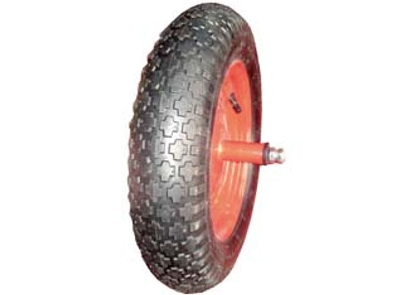 Ruota per Carriola Pneumatica con Carrarmato Perno 12 MMX210 Perno 12 - 2