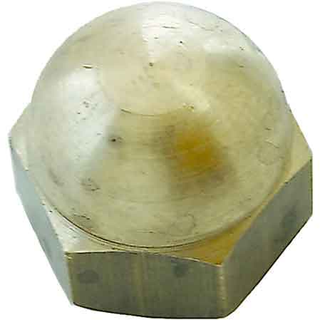 Dado Cieco in Ottone M12 100 Pezzi - 2
