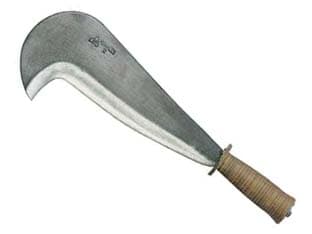 Maraccio Tipo Maremma Rinaldi ART.117 Manico Cuoio Misura 2 Lama 29 cm - 2