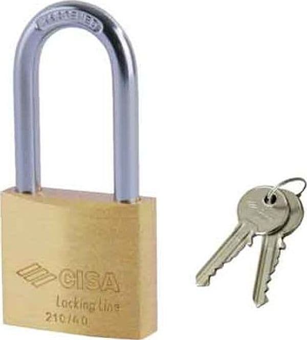 Lucchetto ad Arco Lungo Locking Line Cisa 40 mm - 2