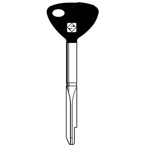 Chiave a Croce Yale XY5P Silca Acciaio Nichelato 2 Pezzi - 2