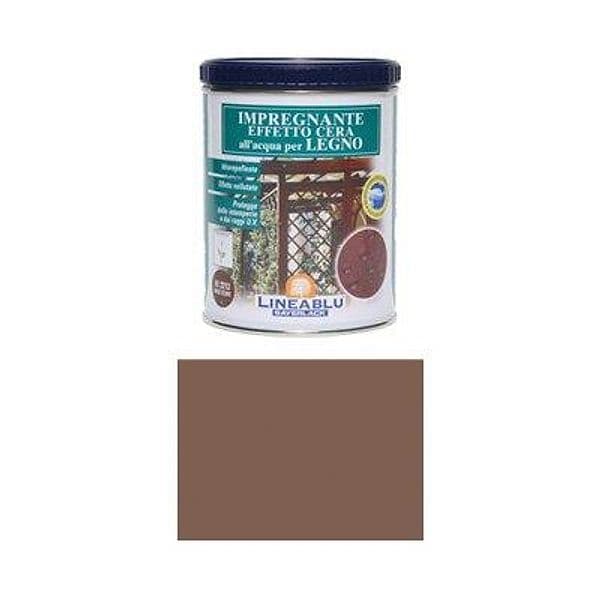 Impregnante Ceroso Acqua Lineablu Sayerlack HI2213 Noce Scuro Ml 750