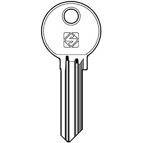 Chiave Piatta Corbin CB101R Silca Acciaio Nichelato 20 Pezzi - 2