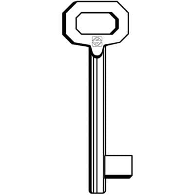 Chiave Patent 5011 Silca Ottone 5 Pezzi - 2
