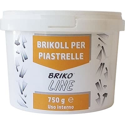 Collante Maioliche Pasta Briko Line 0,750 kg 12 Pezzi - 2