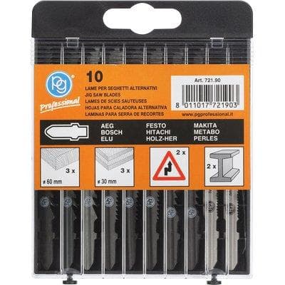 Lame Seghetto Alternativo Attacco Bosch 721.90 PG 10 Pezzi - 2