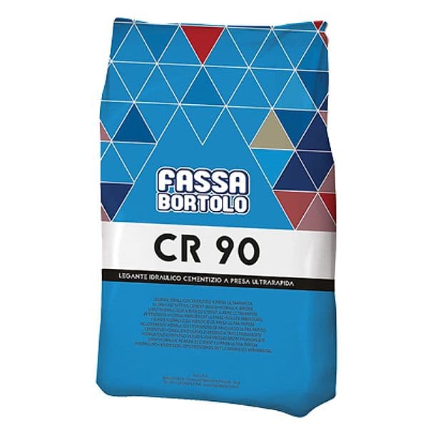 Cemento Presa Rapida CR90 Fassa Bortolo Grigio 5 kg 5 Pezzi - 2