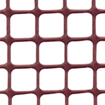 Rete Plastica Balcone Quadra Tenax Hdpe Marrone Mm 10X10 H.cm 100 ml 50 - 2