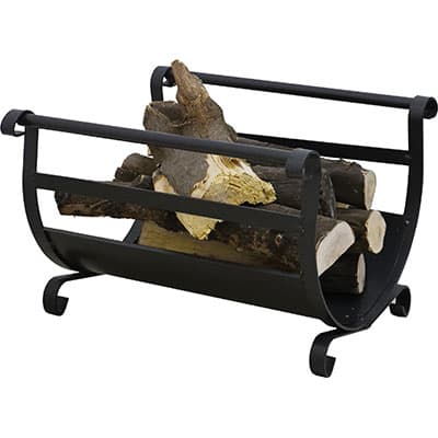 Portalegna Manico Doppio Acciaio Vern Cm 40X35 H.cm 29 - 2