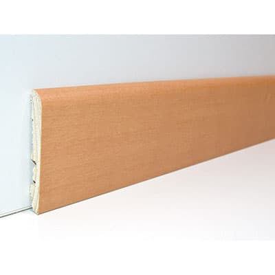 Battiscopa Liscio Pircher Abete Faggio 10 x 70 mm H 2250 mm 10 Pezzi - 2