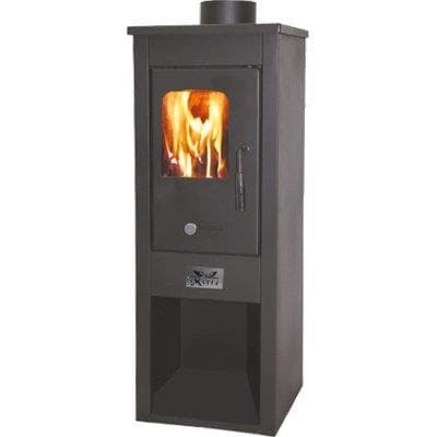 Stufa Legna Era Mille Nero Kw 6,8 mm 330X350 H.mm 940 - 2