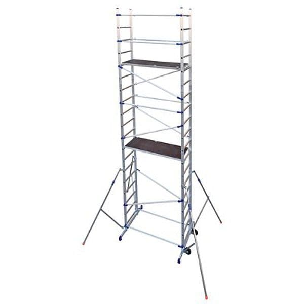 Alzata Clac per Trabattello Clic Facal Alluminio Cm 143X51 H. Cm 210 - 2