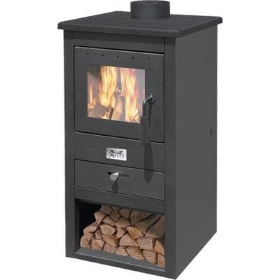 Stufa Legna Athena 11 Mille Nero Kw 10,7 mm 430X410 H.mm 860 - 2