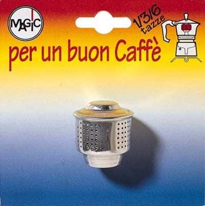 Paraspruzzi Moka Alluminio 12 Pezzi - 2