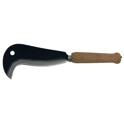 Roncola Toscana Becco Corto Vip Acciaio Forgiato Legno Cm 16 - 2