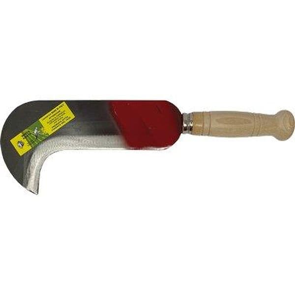 Roncola Roma 206 Leonelli Acciaio Forgiato Legno Cm 24
