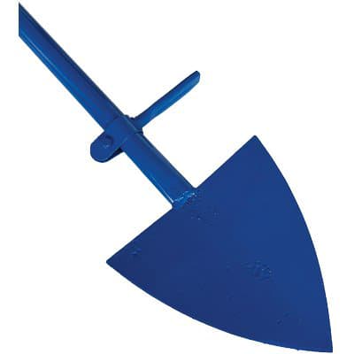 Vanga Spluga con Manico Stars Acciaio Forgiato Ambidestra Cm 24X25 H.cm 148 - 2
