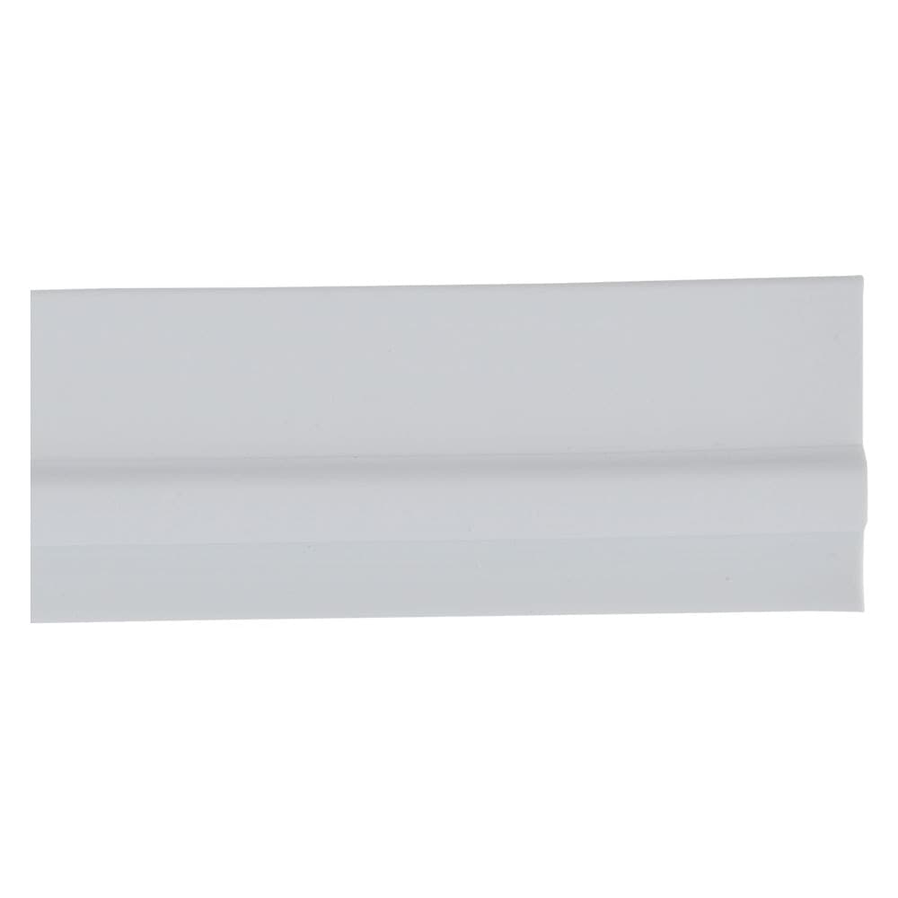 Paraspifferi Sottoporta con Pinna in Gomma Bianco 25 Pezzi in PVC 1 Mt – Autres