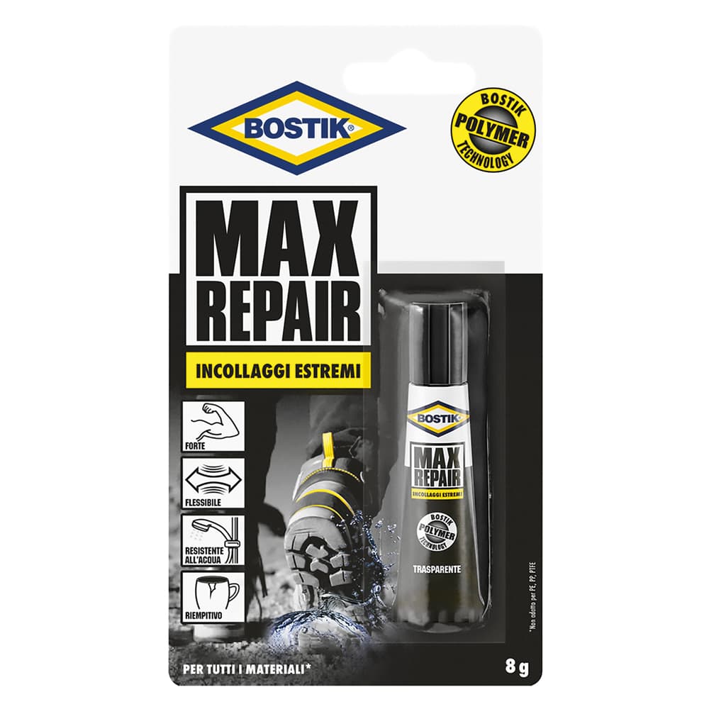 Adesivo Istantaneo (Clip Strip) Bostik Max Repair 6 Pezzi 20 gr - 2