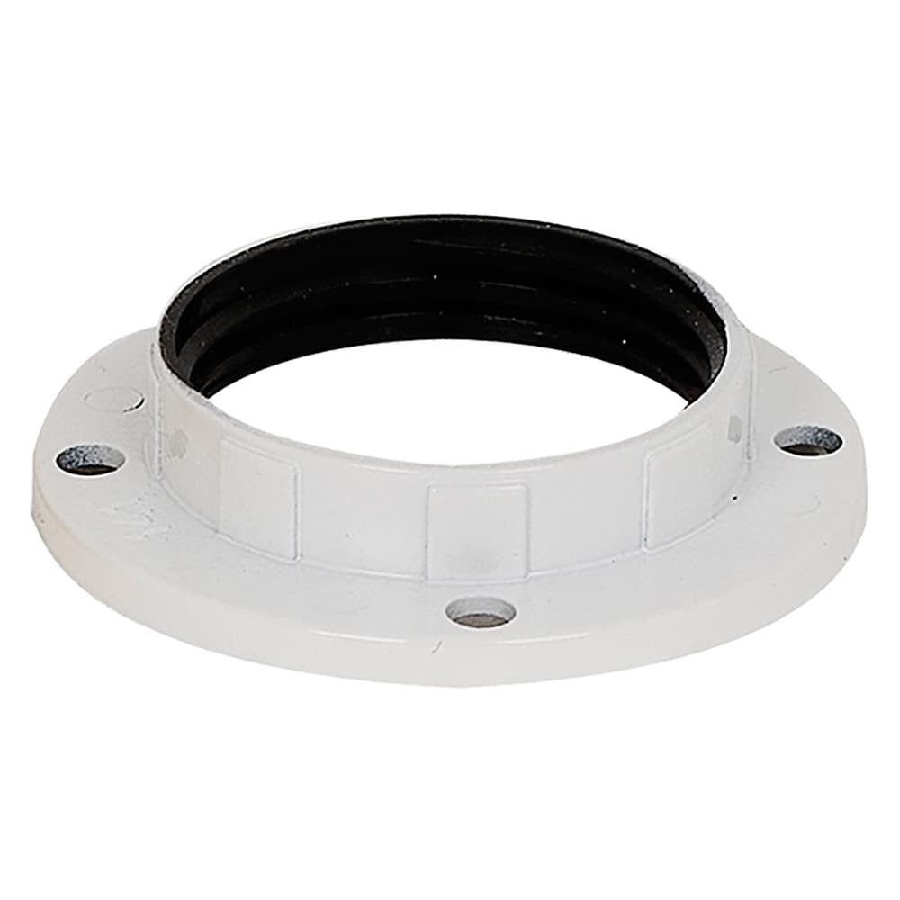 Ghiera per Portalampada E14 Colore Bianco Ø 43 mm - 2