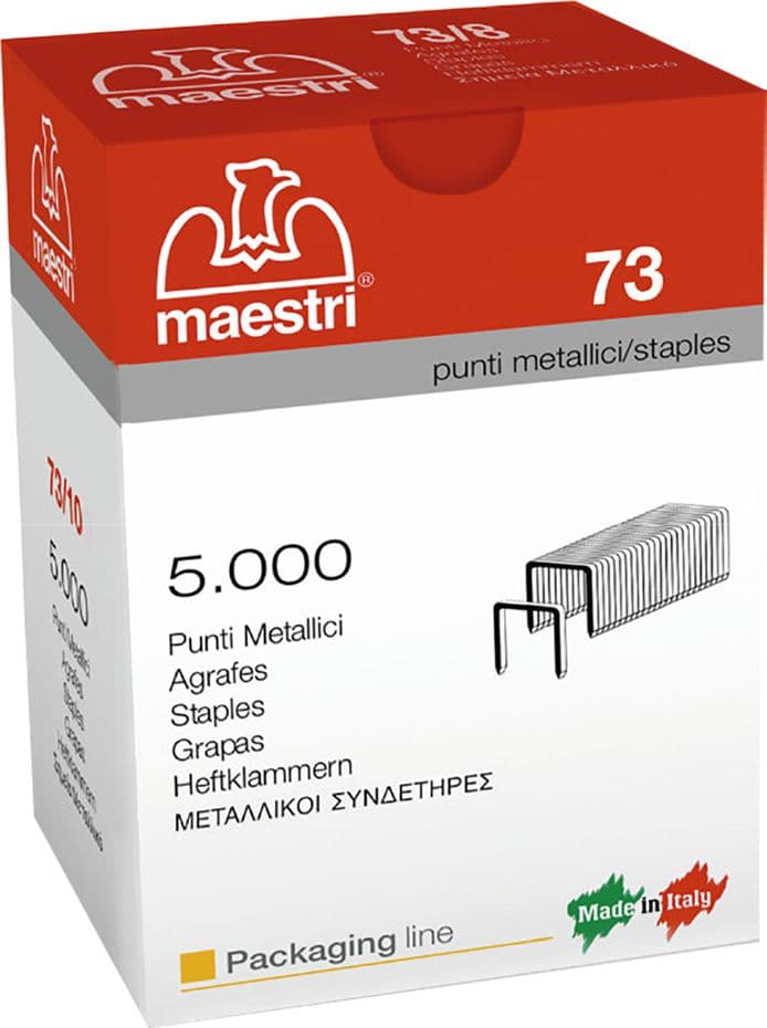 Punti per Cucitrice Scatole M. 73 12 Romeo Maestri - 2