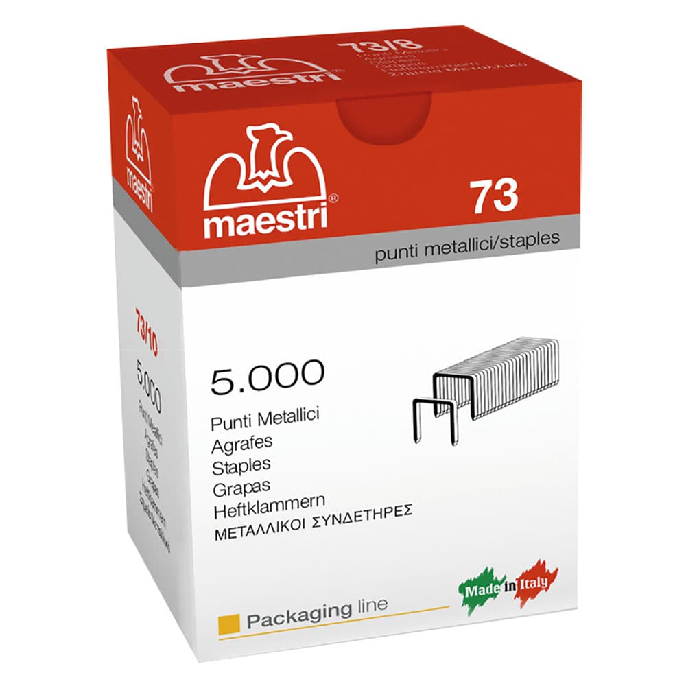 Punti per Cucitrice Scatole M. 73 12 Romeo Maestri - 2
