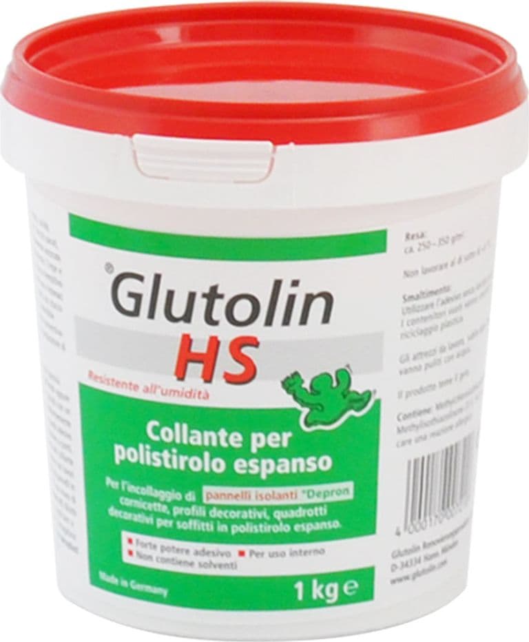 Collante per Polistirolo Glutolin Hs Barattolo Tillmanns 1 kg