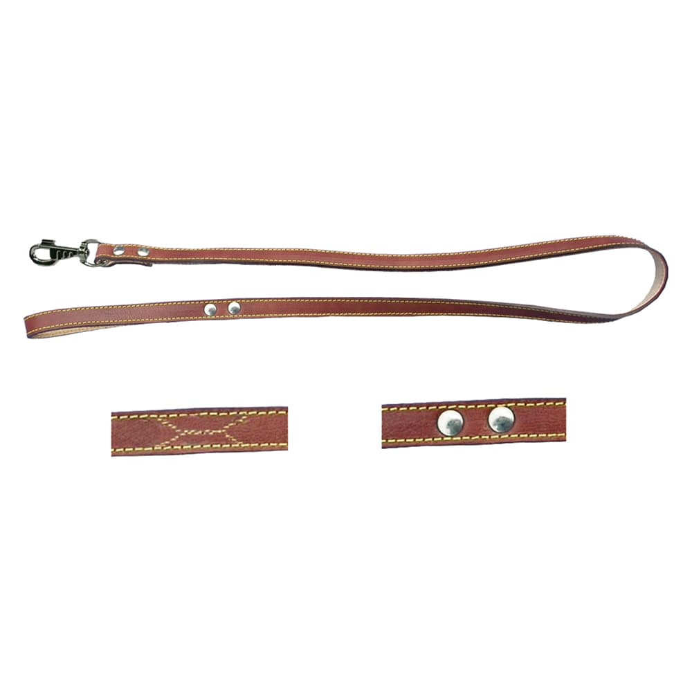 Guinzaglio per Cane Larg. Lung. Cucito 18 mm 110 cm - 2